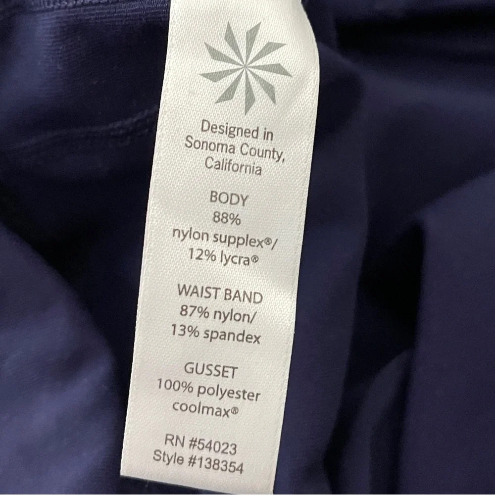 Athleta Skinny Up Size Small Blue Leggings - Picture 6 of 9